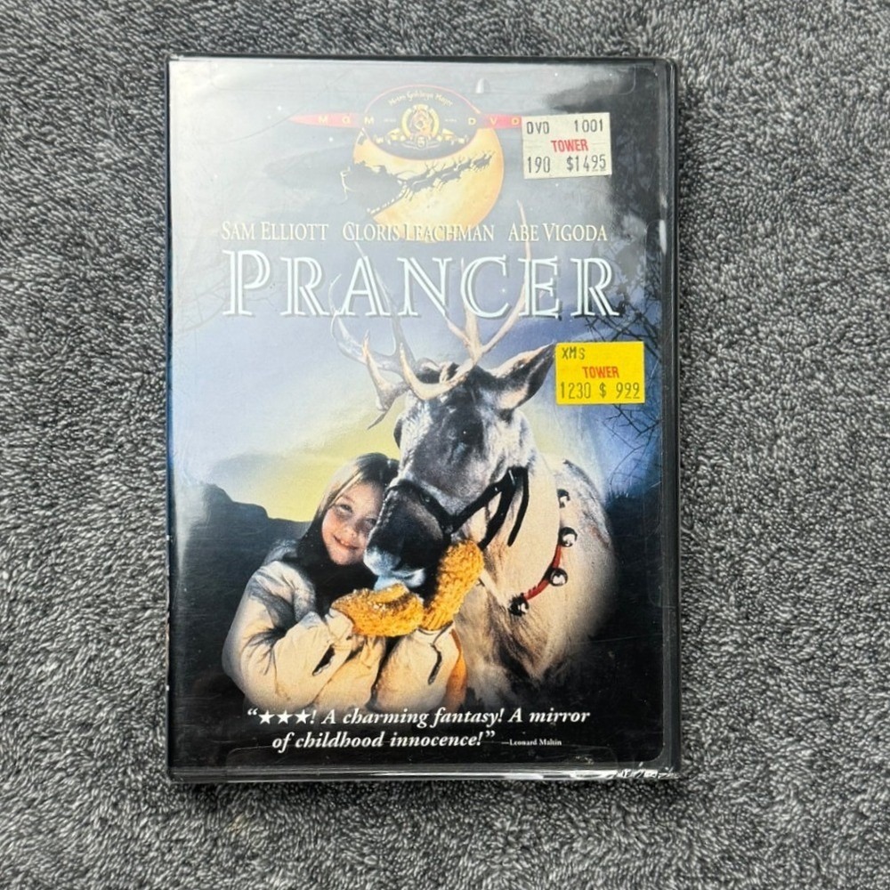 Prancer DVD 1989 Christmas‎ Holiday Movie Sam Elliott Cloris Leachman New Sealed